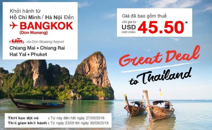 Khuyến mại Thai Lion Air
